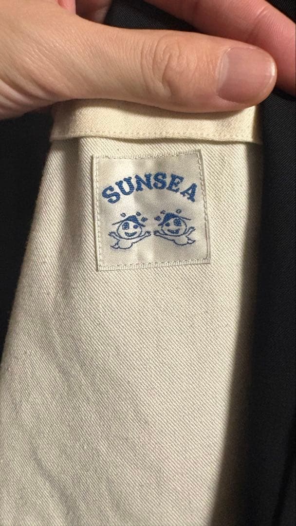 sunsea 20SS SNM-BLUE2 JACKET ナイスマテリアル