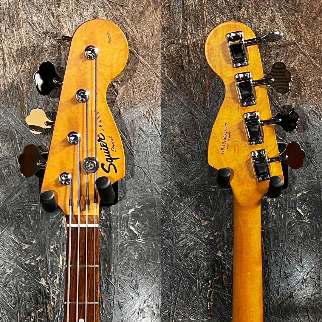 Squier by Fender ジャズベース ブラック 管AU