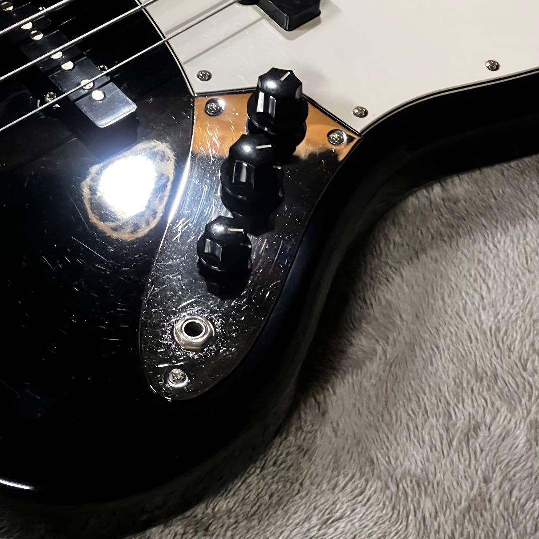 Squier by Fender ジャズベース ブラック 管AU