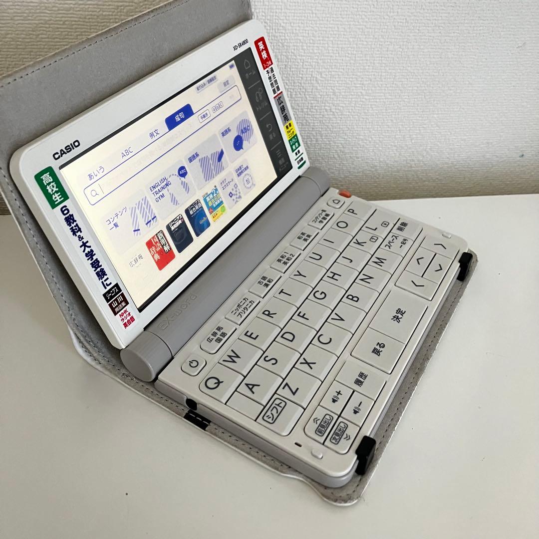 CASIO EX-word XD-SR4800 ホワイト