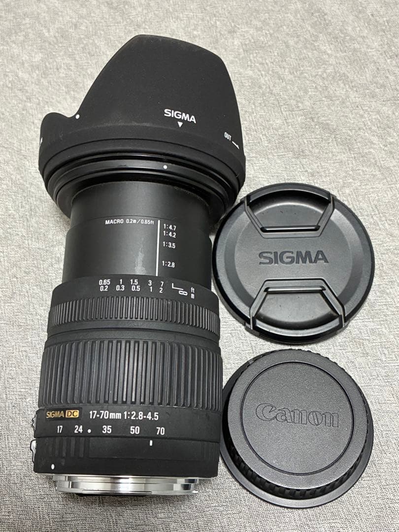 ⭐️美品⭐️シグマ SIGMA 17-70mm F2.8-4.5 DC キャノン用