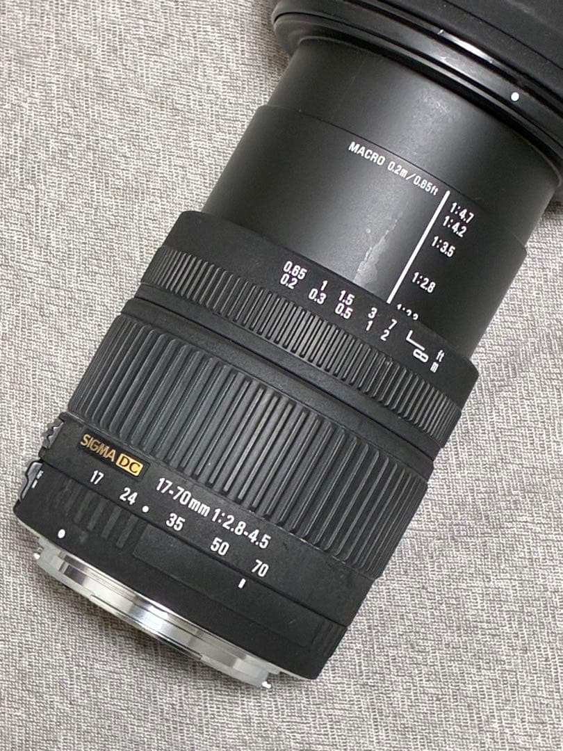 ⭐️美品⭐️シグマ SIGMA 17-70mm F2.8-4.5 DC キャノン用