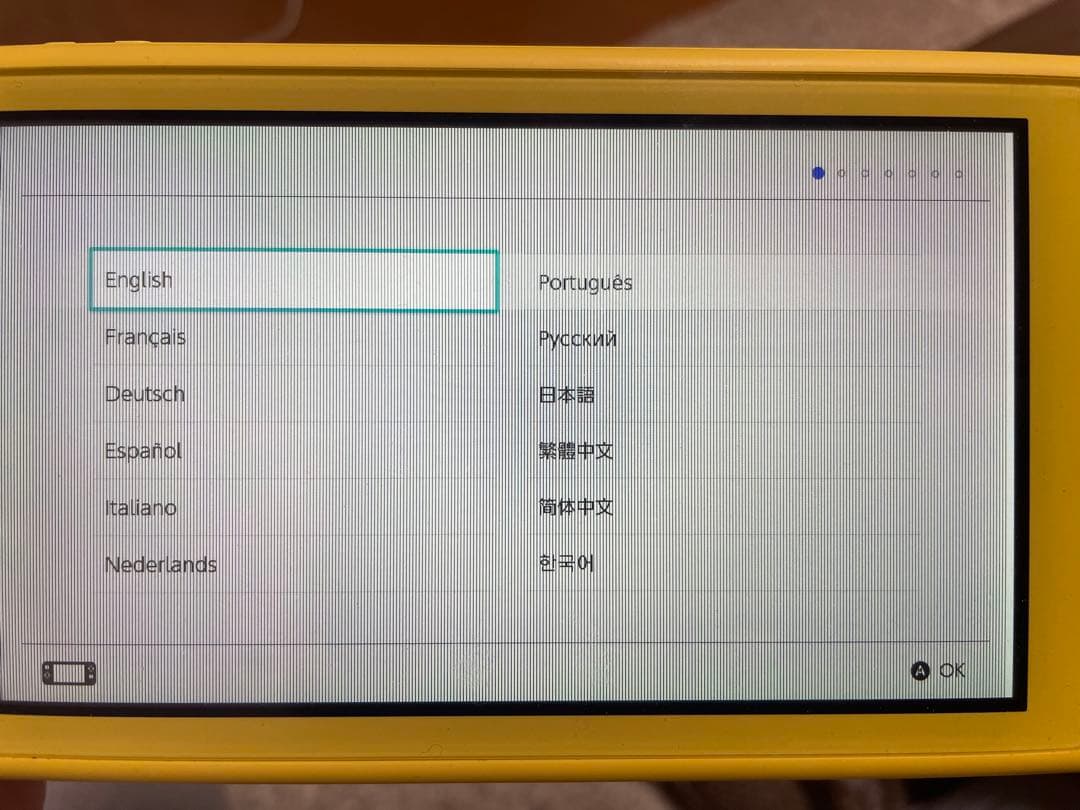Nintendo Switch Light (ジャンク品)イエロー