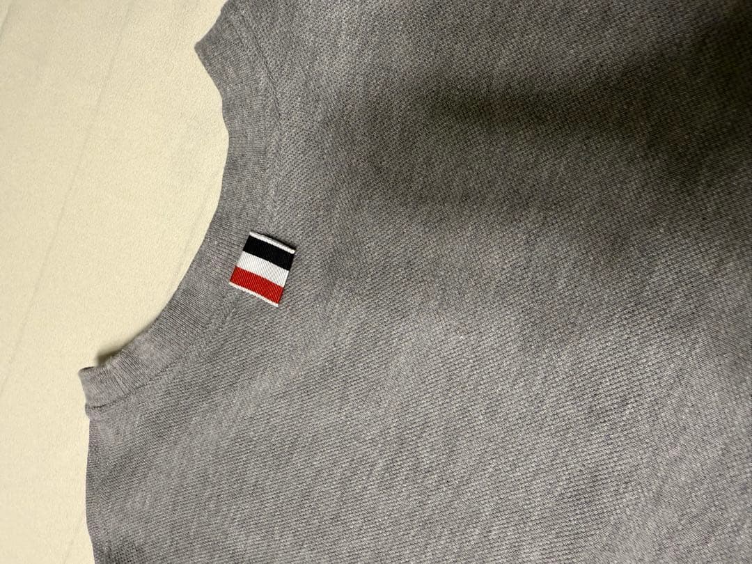 THOM BROWNE グレー Tシャツ　サイズ1 半袖　トムブラウン