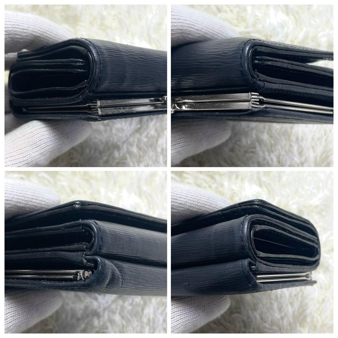 付属品完備 ヴィヴィアンウエストウッド 三つ折り財布 がま口 アドバン カーキ
