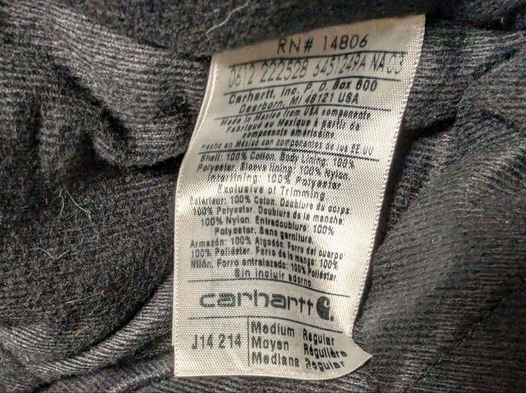 00s carhartt サンタフェ ツートンカラー M ダブルブラウン