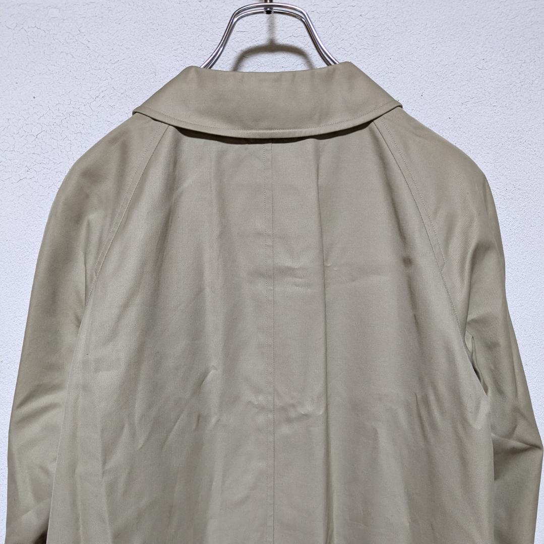 美品 80～90s バーバリー ステンカラーコート レディース 白タグ 21
