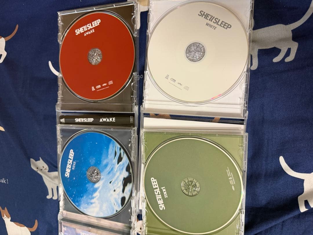 SHE'll SLEEP アルバム4枚セット