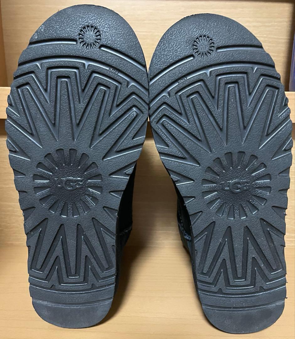 UGG クラシックミニⅡ ムートンブーツ BLACK 24cm