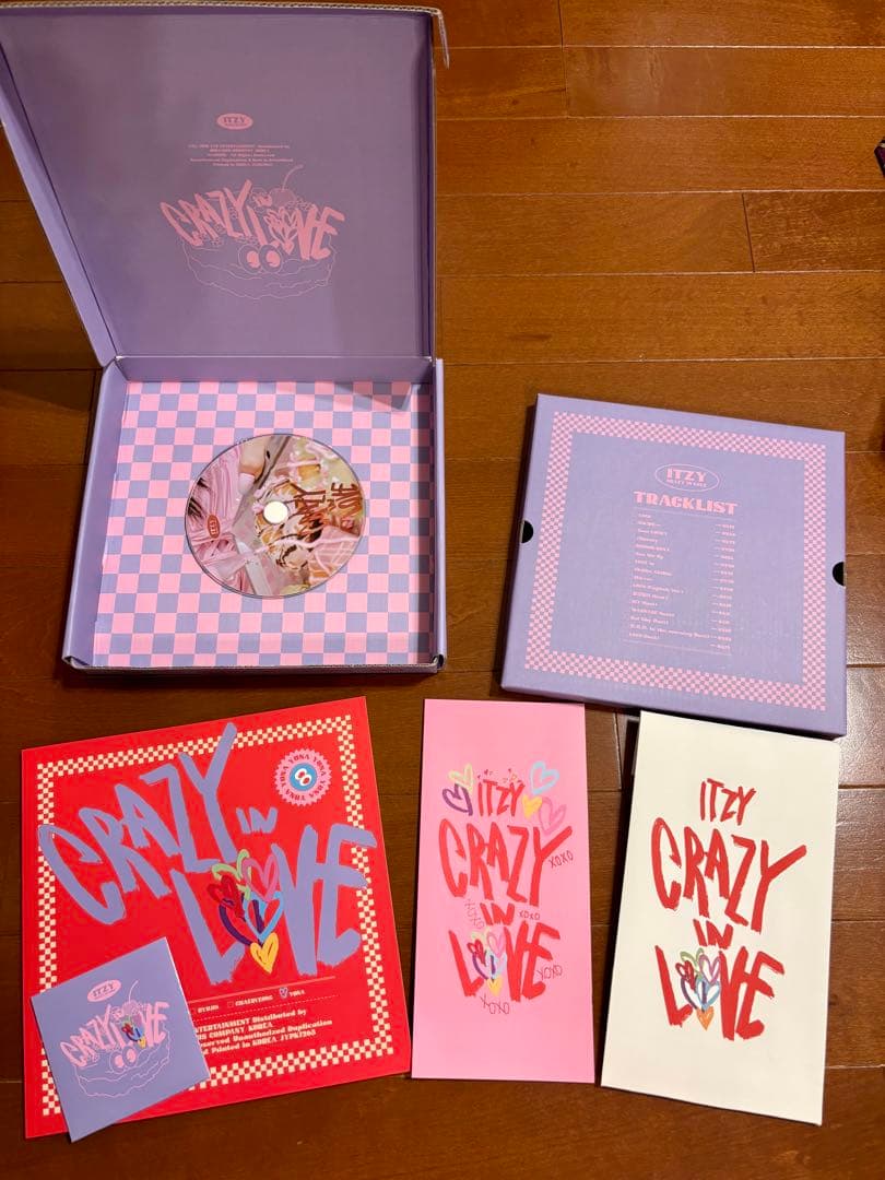 ★ITZY CRAZY IN LOVE CD グッズセット★