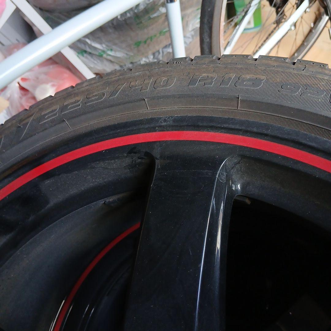 ZN6.brz用 RMP18インチホイールとタイヤセット引取りお願いします