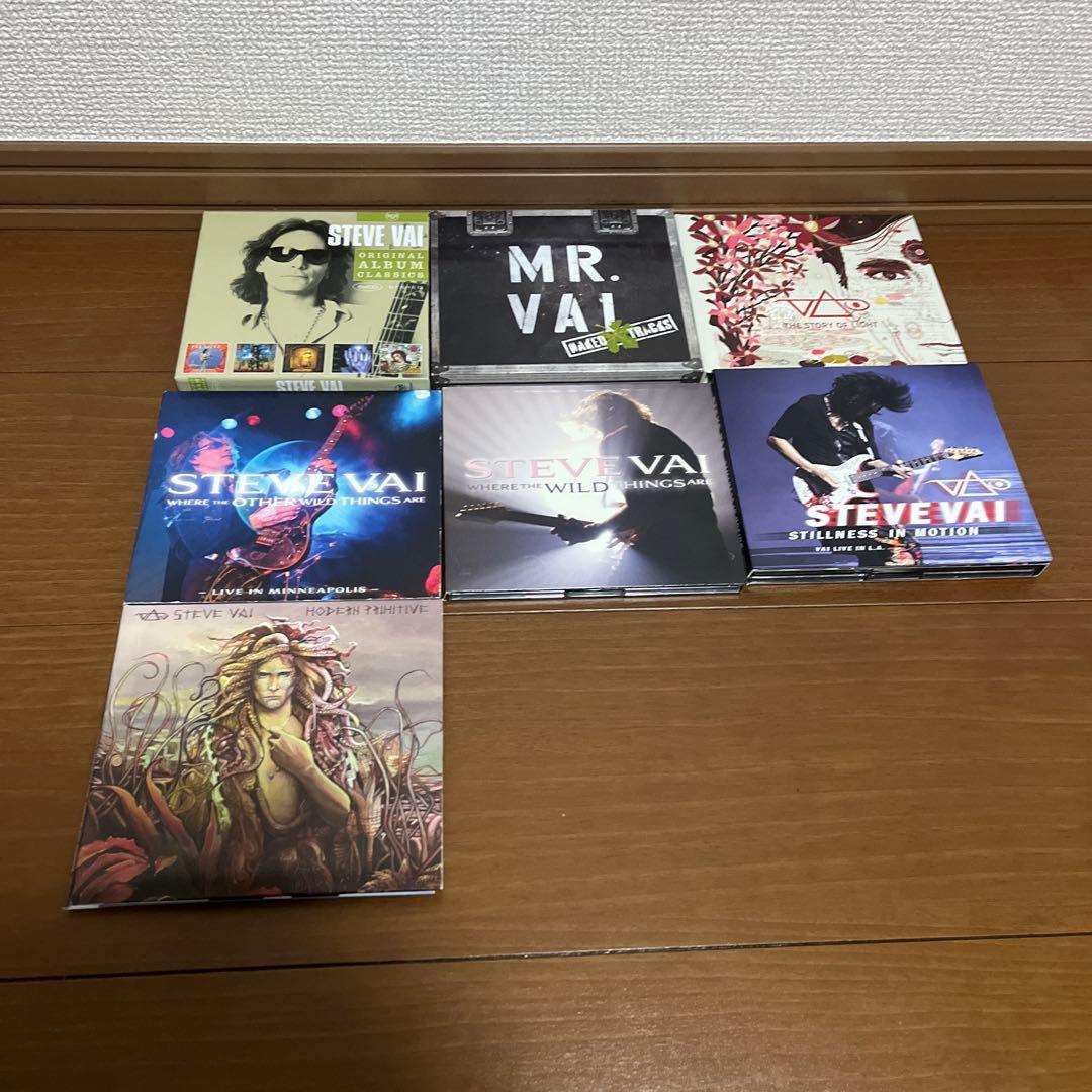 Steve Vai CDアルバム 12タイトル 全輸入盤 未開封5タイトル