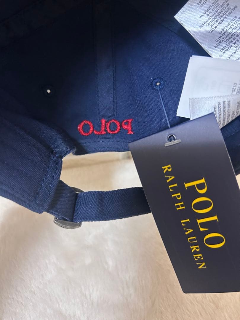 新品未使用 タグ付きPolo Ralph Lauren コットンキャップ