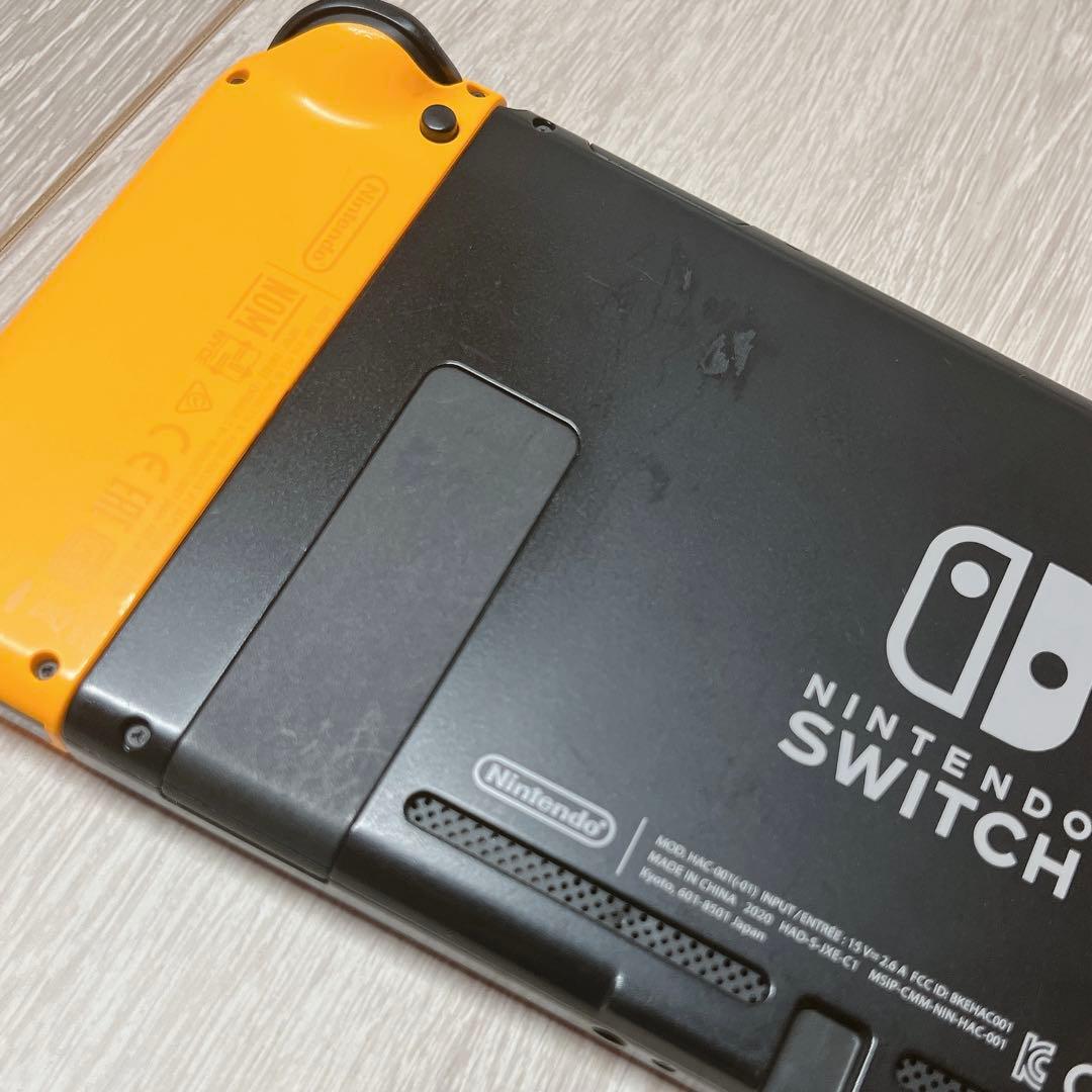 任天堂　Switch ネオンパープル・ネオンオレンジ　同梱物一式