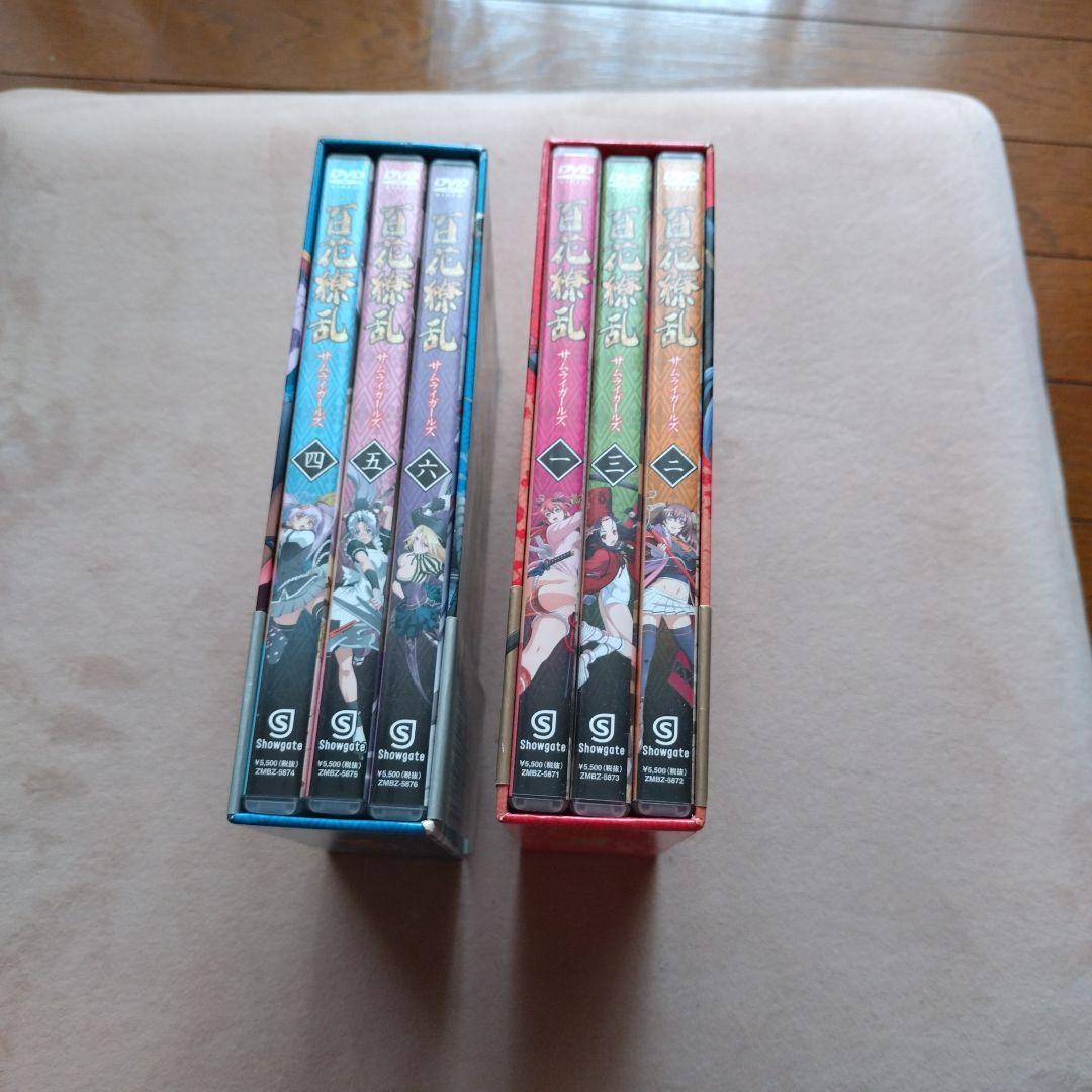 百花繚乱 サムライガールズ DVD box 1 2 セット DVD アニメ