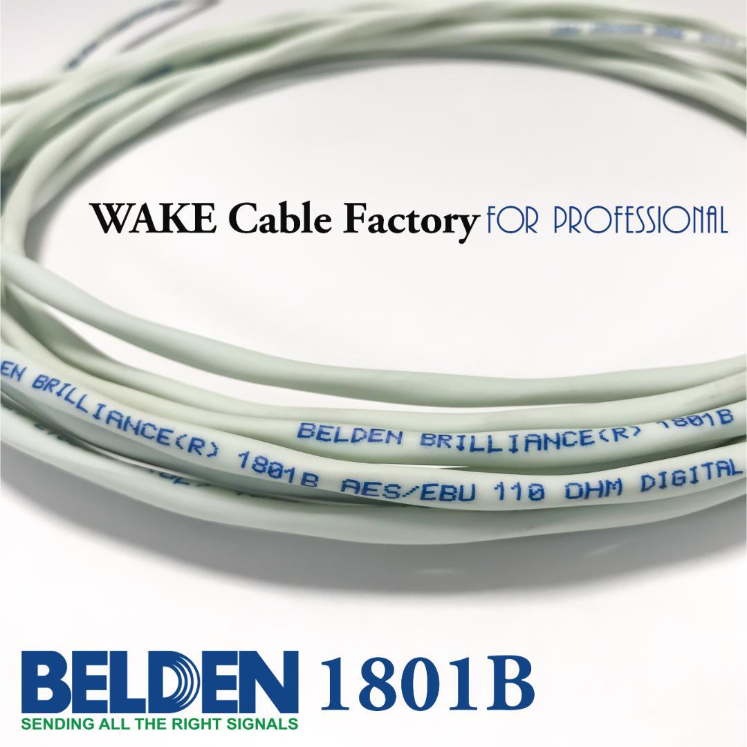 プレミアム仕様！BELDEN1801B★AES/EBUデジタルケーブル1.5m