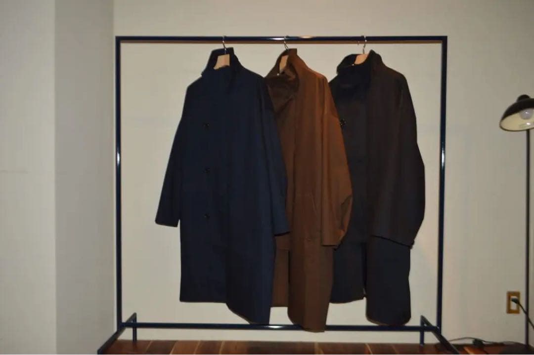 【mfpen（エムエフペン）】JOHNSTON COAT BLACK サイズM