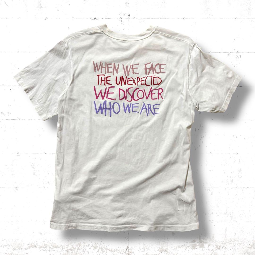 moncler ロゴ入り　半袖Tシャツ　手書きデザイン　バックプリント　トルコ製