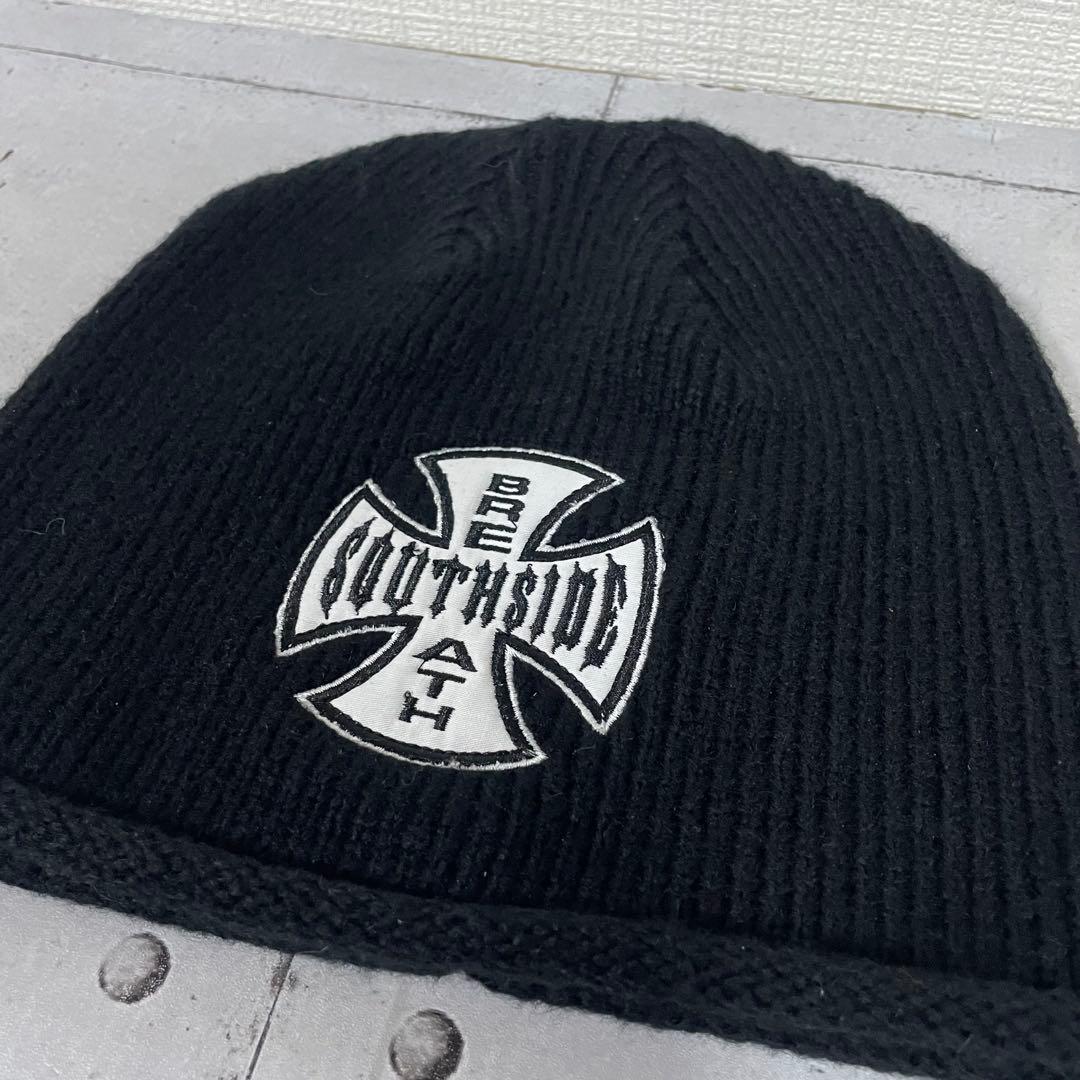 美品　BREATH SOUTHSIDE CROSS DAMAGE BEANIE