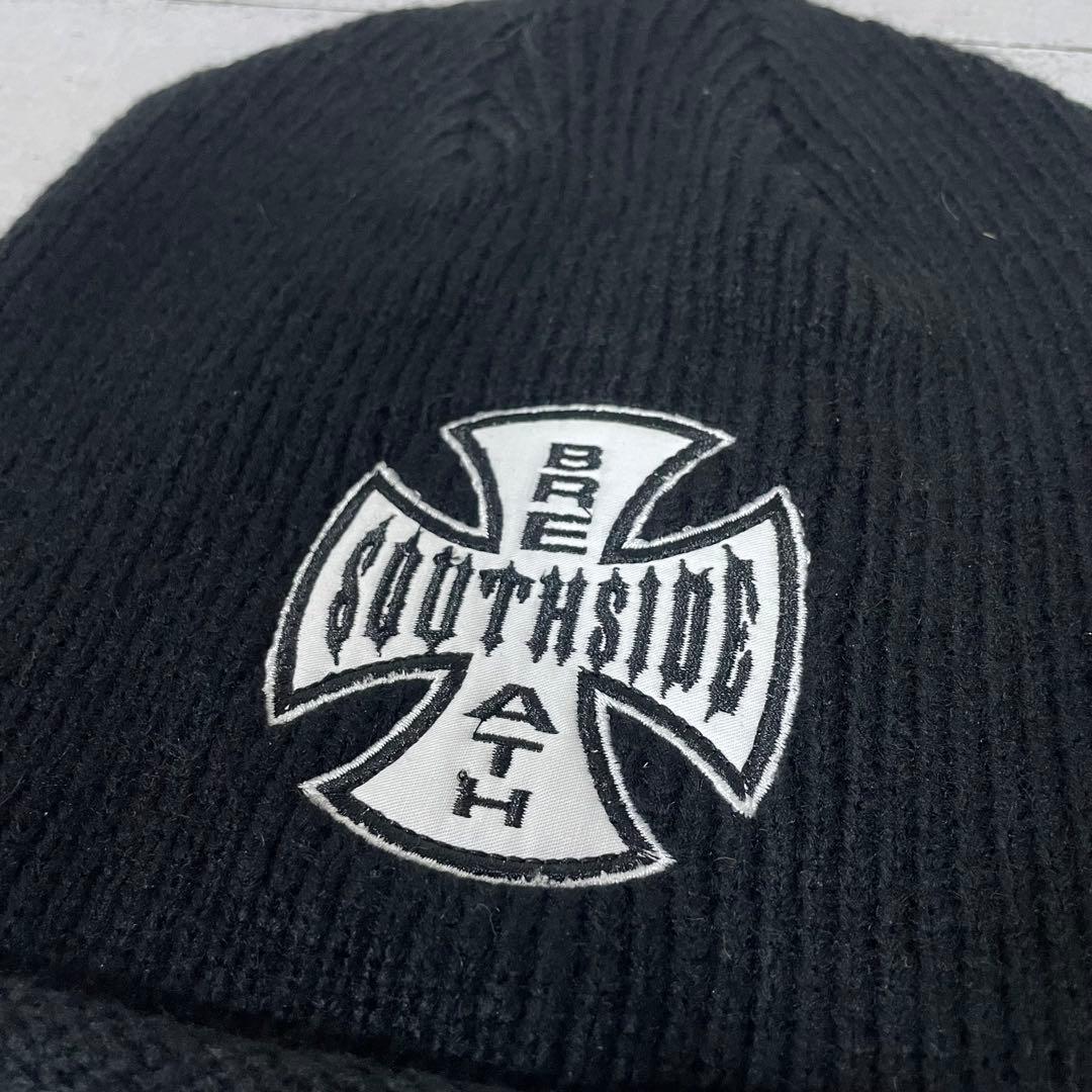 美品　BREATH SOUTHSIDE CROSS DAMAGE BEANIE