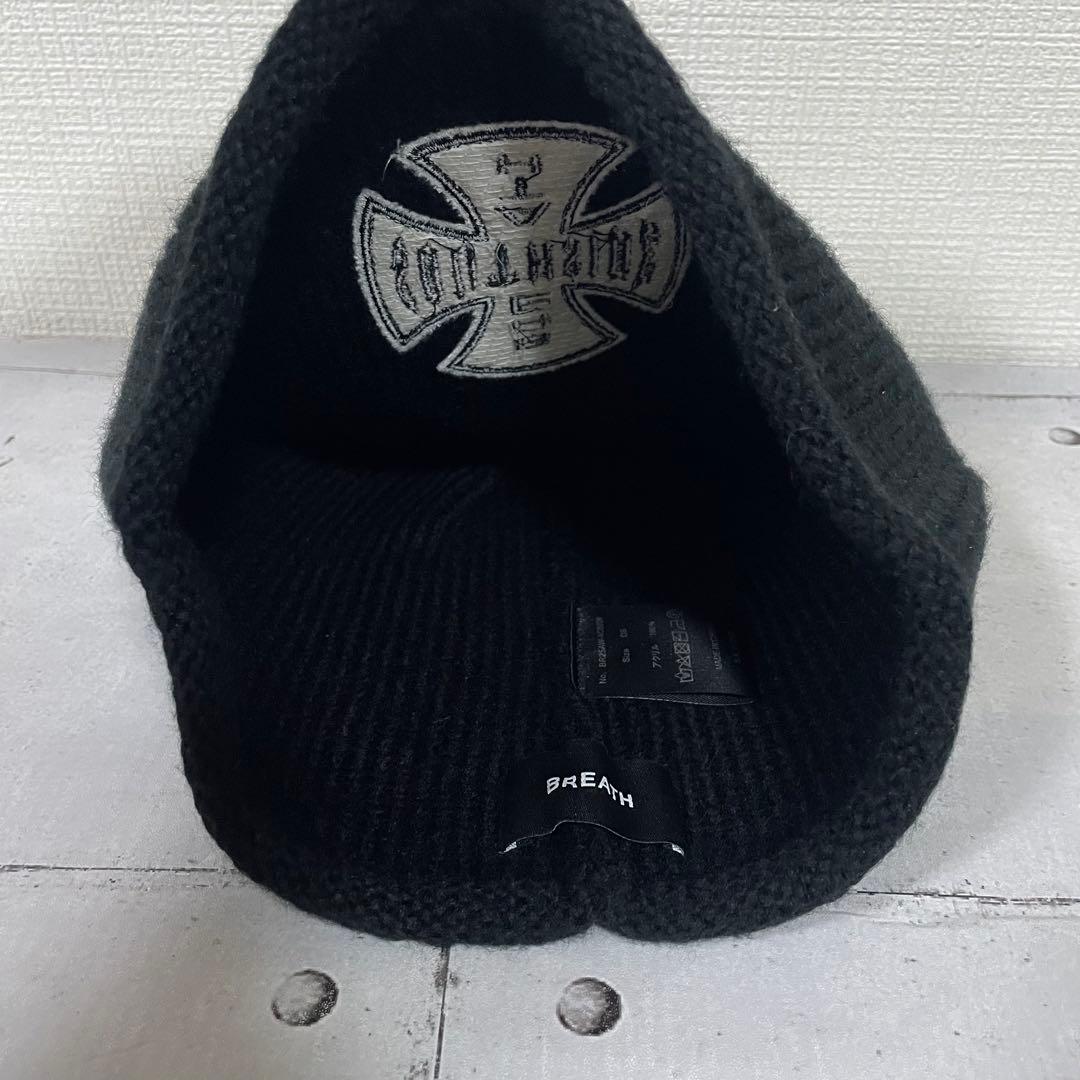 美品　BREATH SOUTHSIDE CROSS DAMAGE BEANIE
