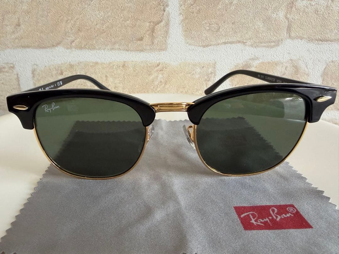 Ray-Ban★レイバン★サングラス★クラブマスター★ブラック/ゴールド