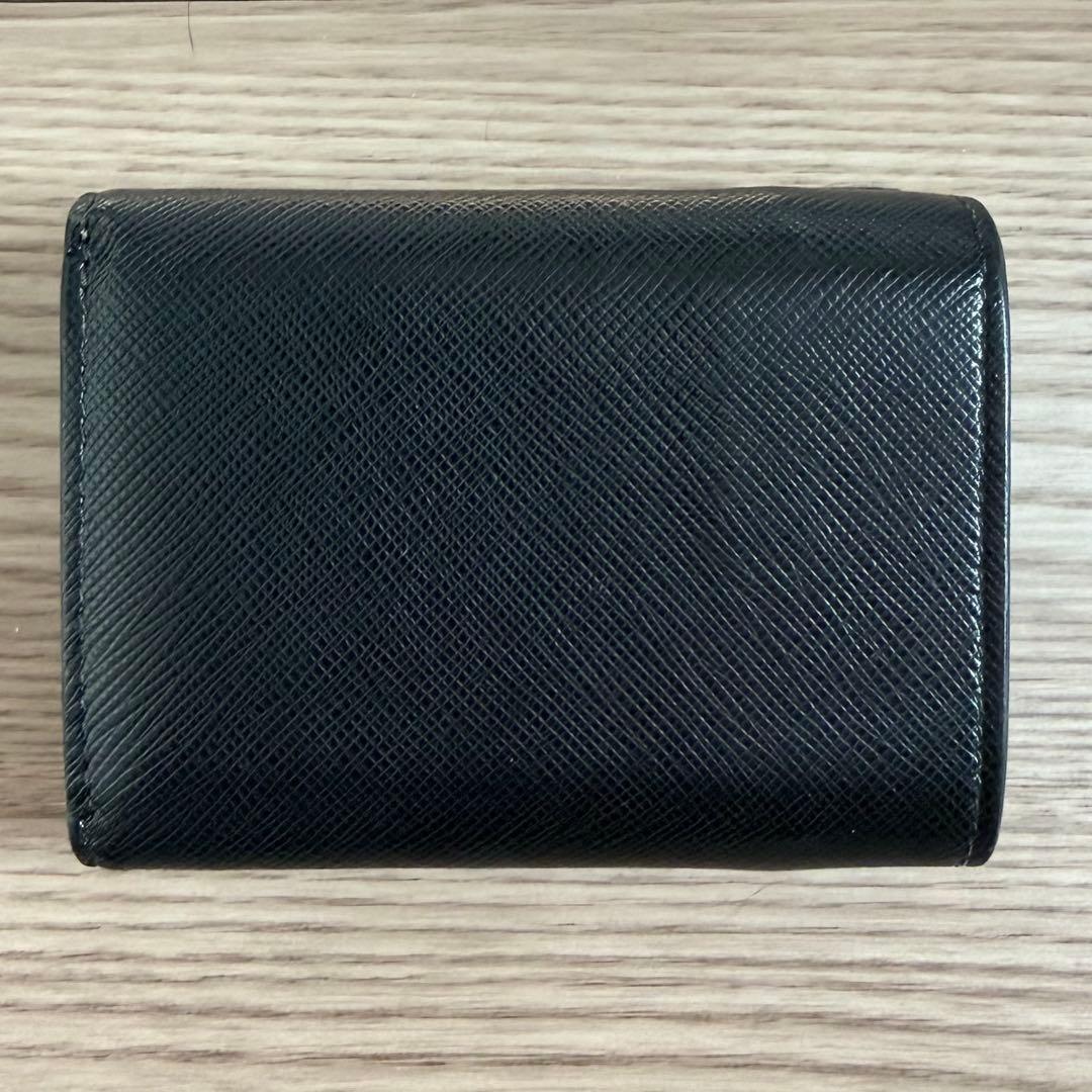 中古♡PRADA プラダ サフィアーノ 三つ折り財布 正規品