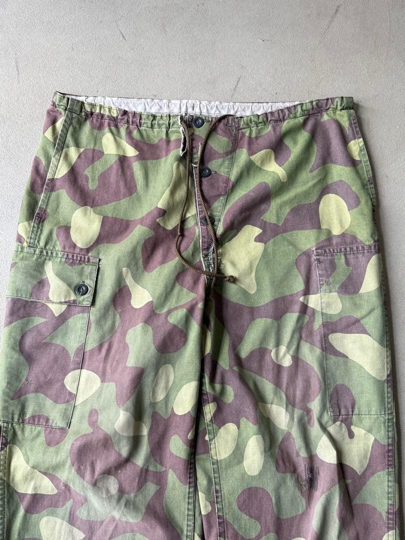 ノルウェー軍キューカンバーカモオーバーパンツ　リバーシブル
