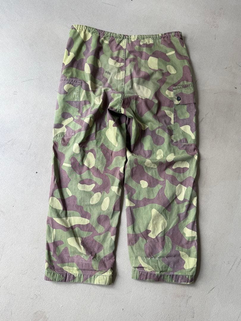 ノルウェー軍キューカンバーカモオーバーパンツ　リバーシブル
