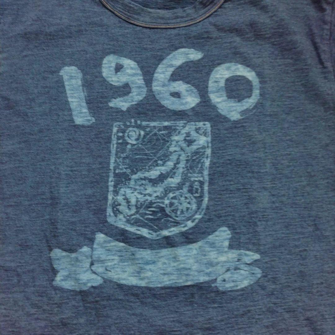 45R マップdeカレッジの908オーシャンＴシャツ インディゴ／サイズ １