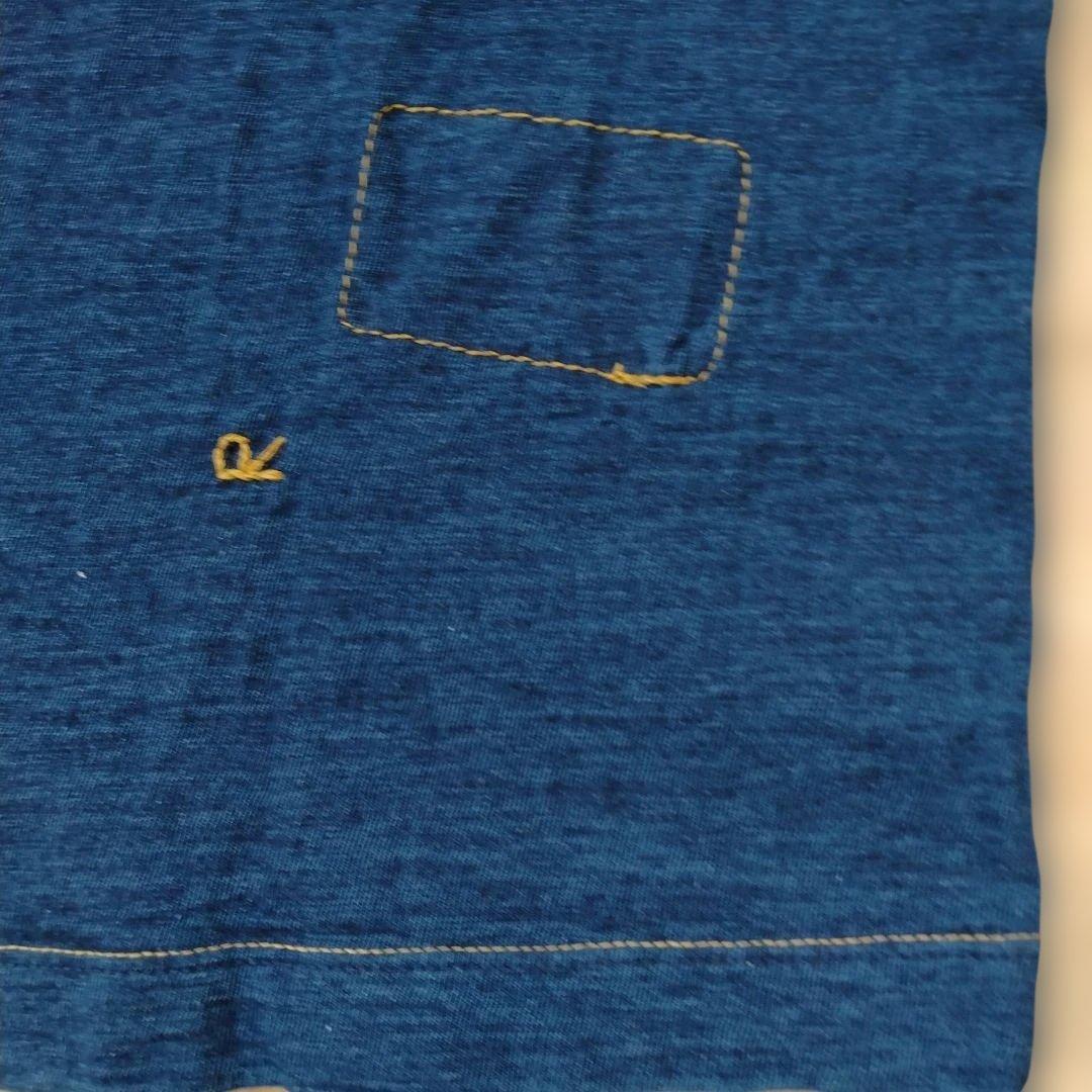 45R マップdeカレッジの908オーシャンＴシャツ インディゴ／サイズ １