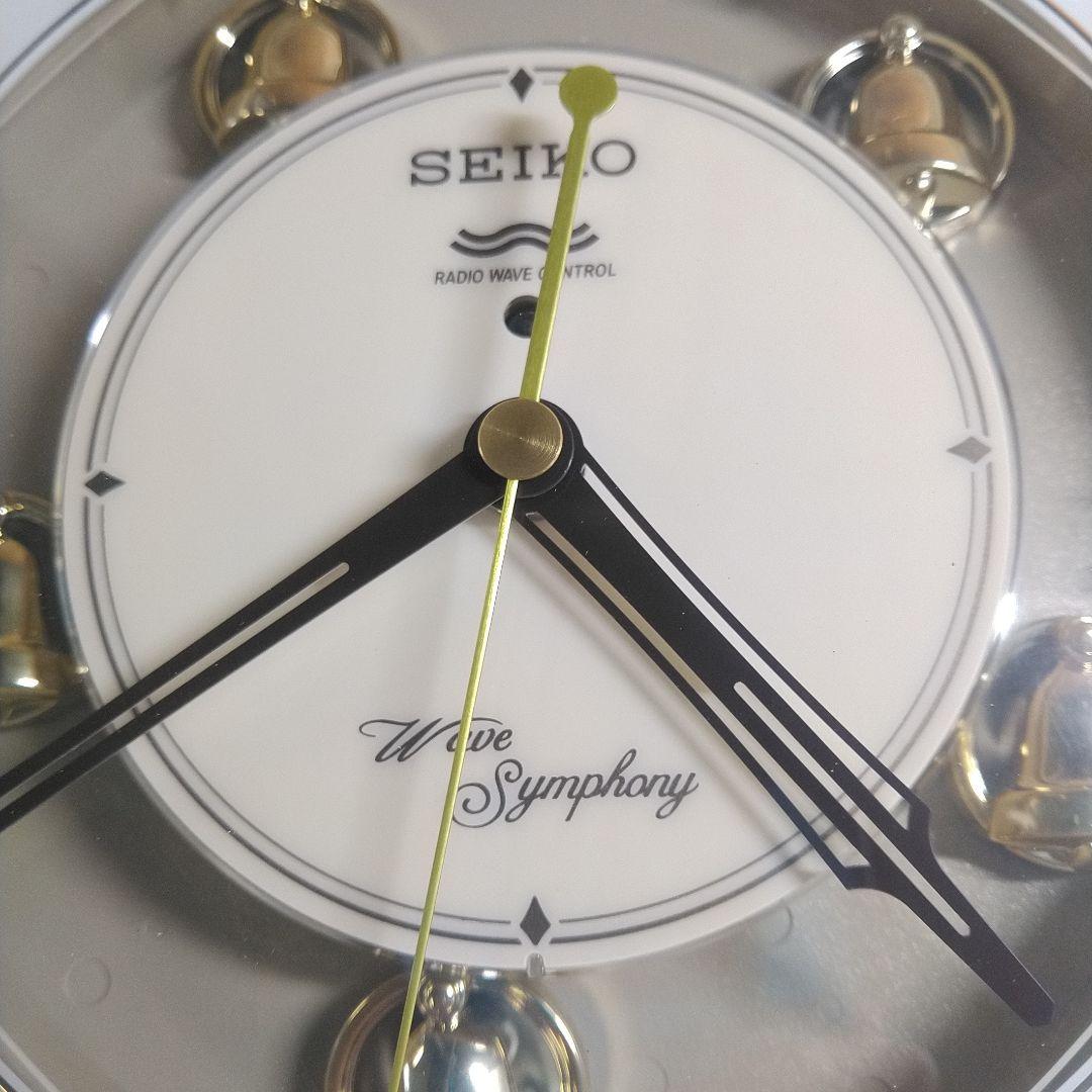 SEIKO セイコー　からくり電波時計　ウェーブシンフォニー