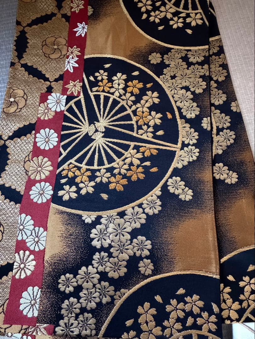 【極美品】振袖6点セット 華やか 古典柄 式典 フルセット可 No46/6 ②