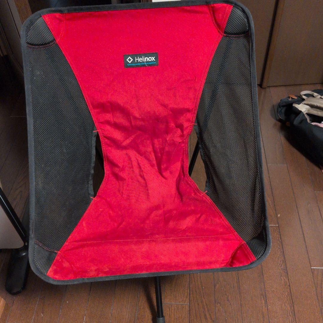 Helinox Swivel Chair　スゥイベルチェア レッド