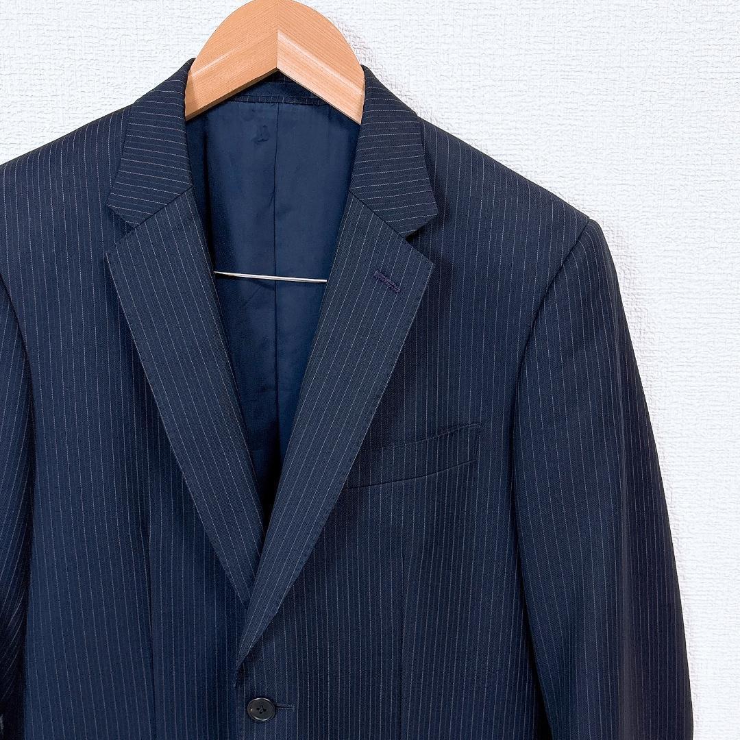 美品 Paul Smith London ゼニア生地 テーラードジャケット M紺