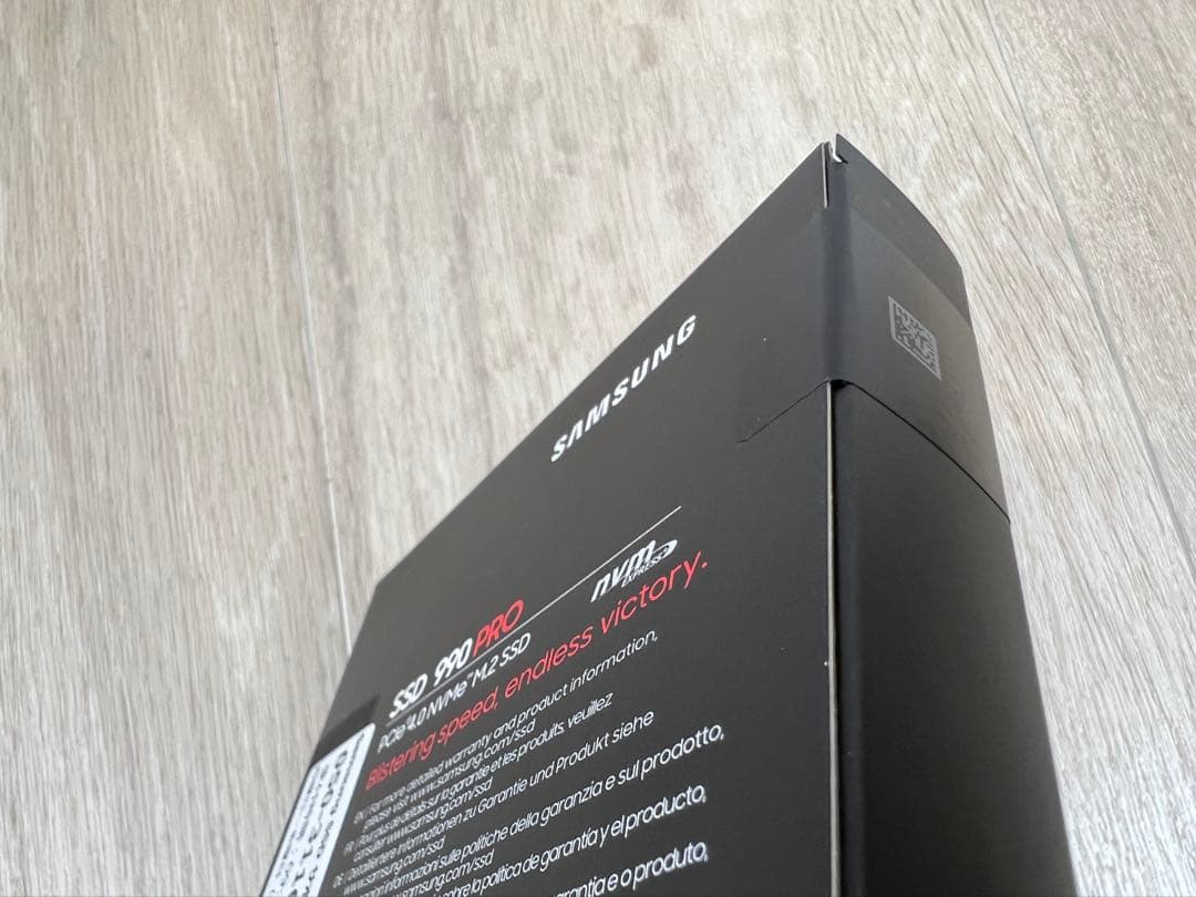 未開封Samsung 990 PRO 1TB SSD MZ-V9P1T0B/IT