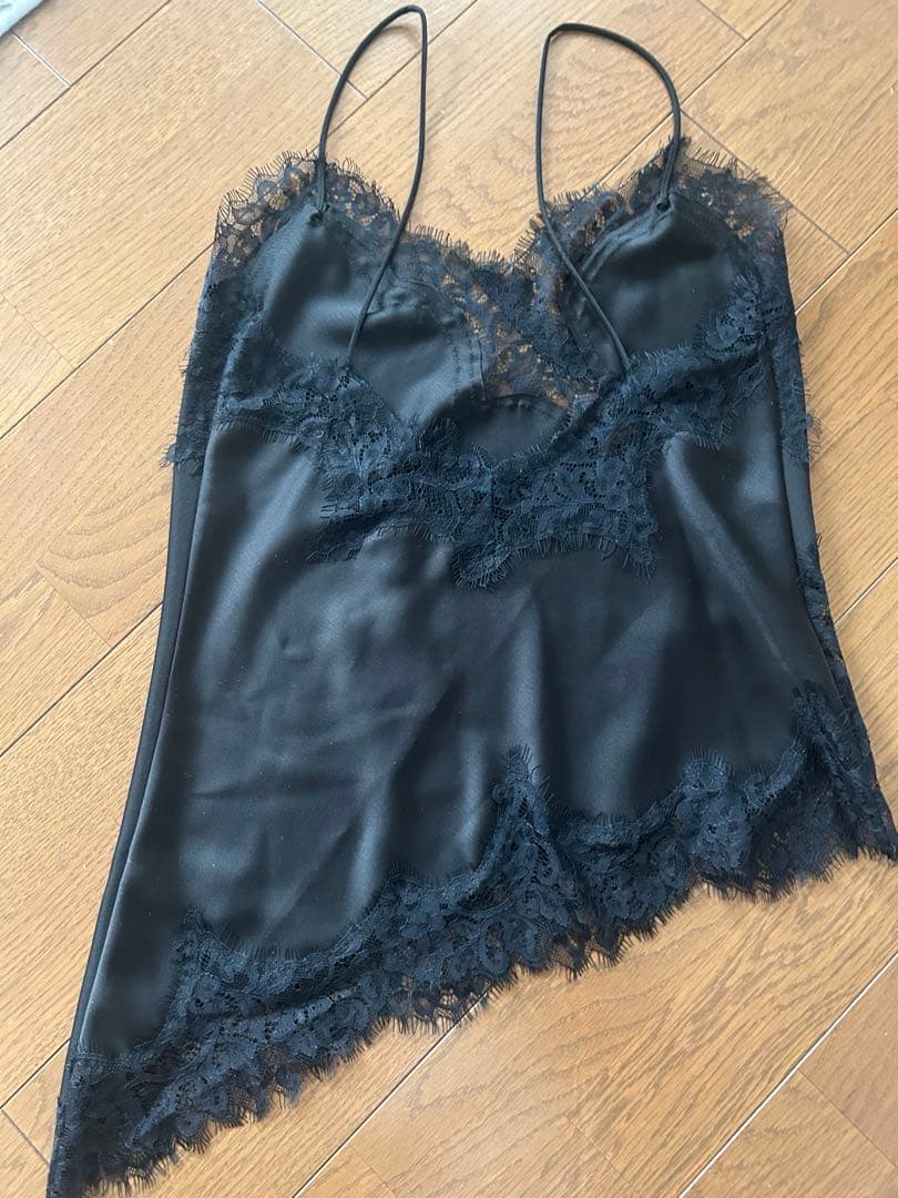 ZARA ザラ　ZW COLLECTION ブラックキャミソールxs
