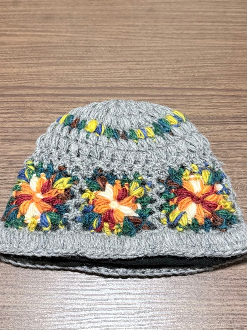 0*7様 Supreme / Crochet Beanie（Heather Gr