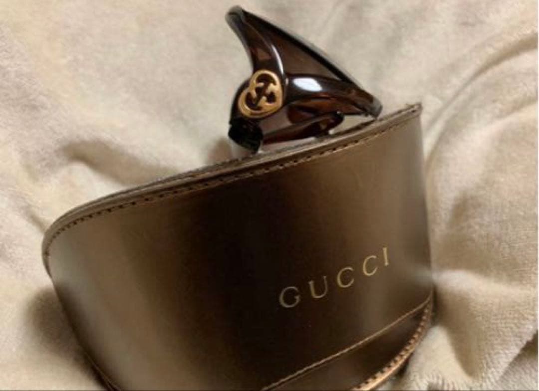 GUCCI グッチ サングラス ブラウン