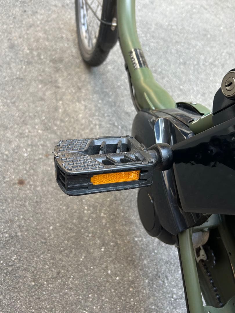 パナソニック ギュット・クルーム DX 電動子供のせ自転車 モスグリーン