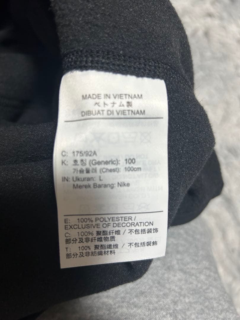 Nike acg POLARTEC ブラック フリース ベスト
