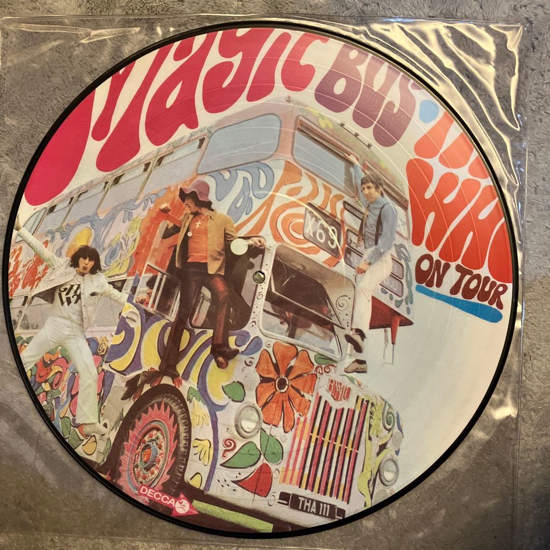 the who magic bus on tour ピクチャーレコード　ザ・フー