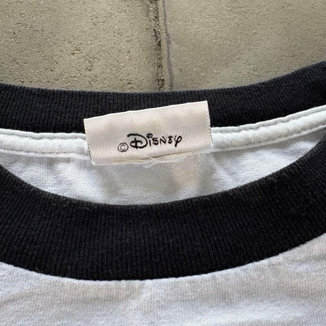90s vintage Disney Mickey リンガー　Tシャツ　古着