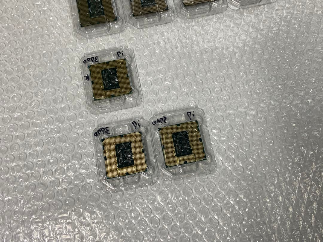 CPU CORE i7 9700/4枚/3770K/1枚/3770/2枚ジャンク