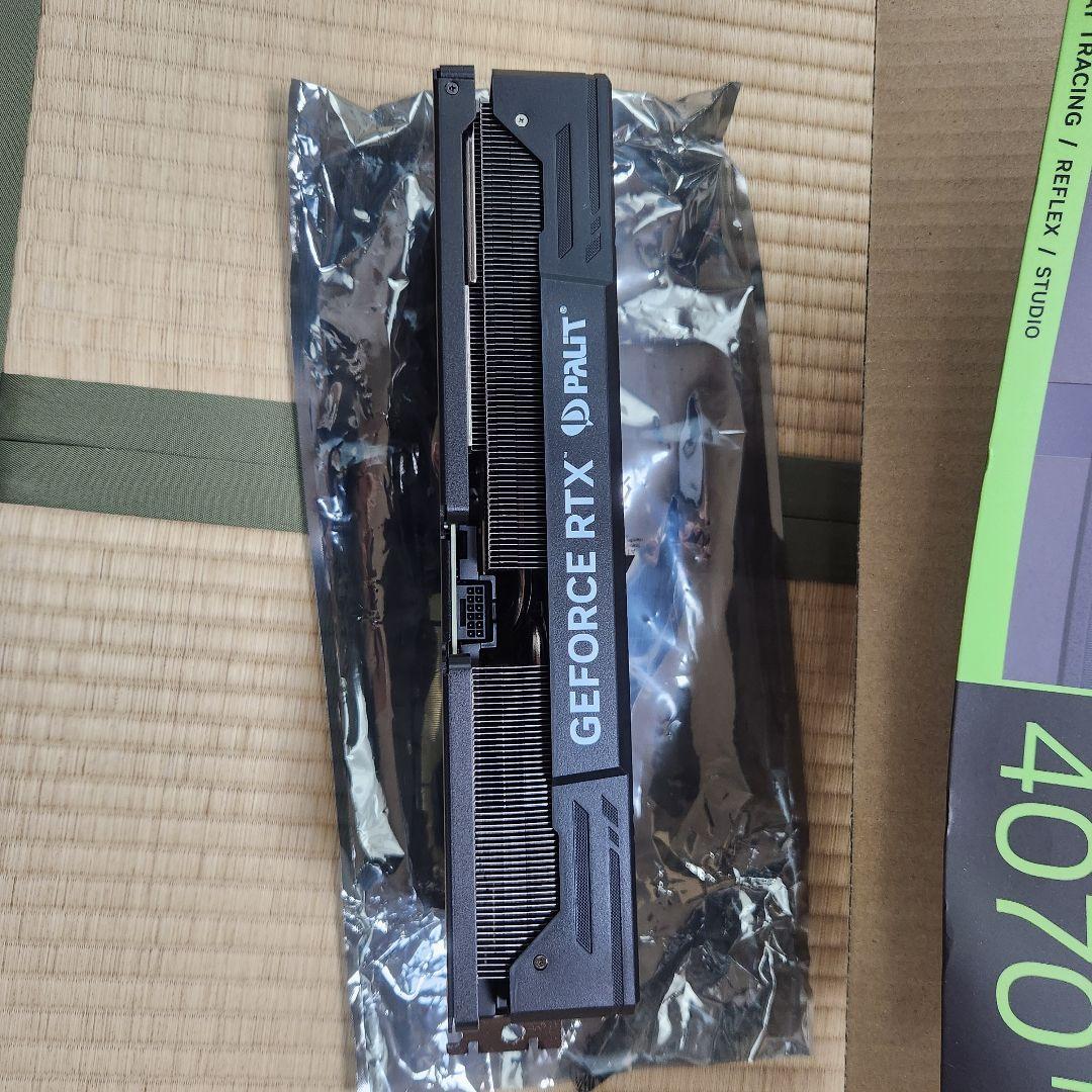 グラフィックボード・グラボ・ビデオカード Palit GeForce RTX 4070 Ti 12GB