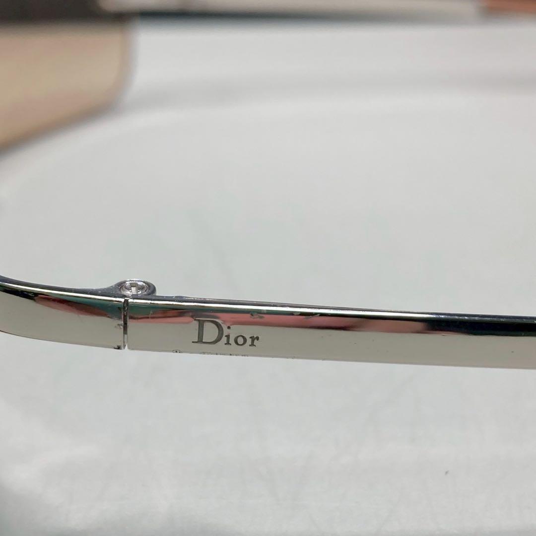 箱付き Christian Dior サングラス メタル ロゴ グラデーション