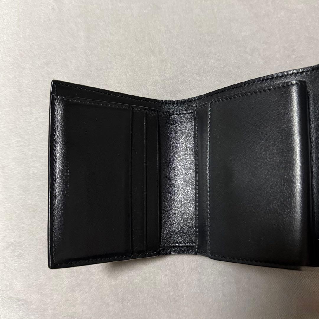 てんてんCELINE スモール トリフォールドウォレット ブラック 正規品