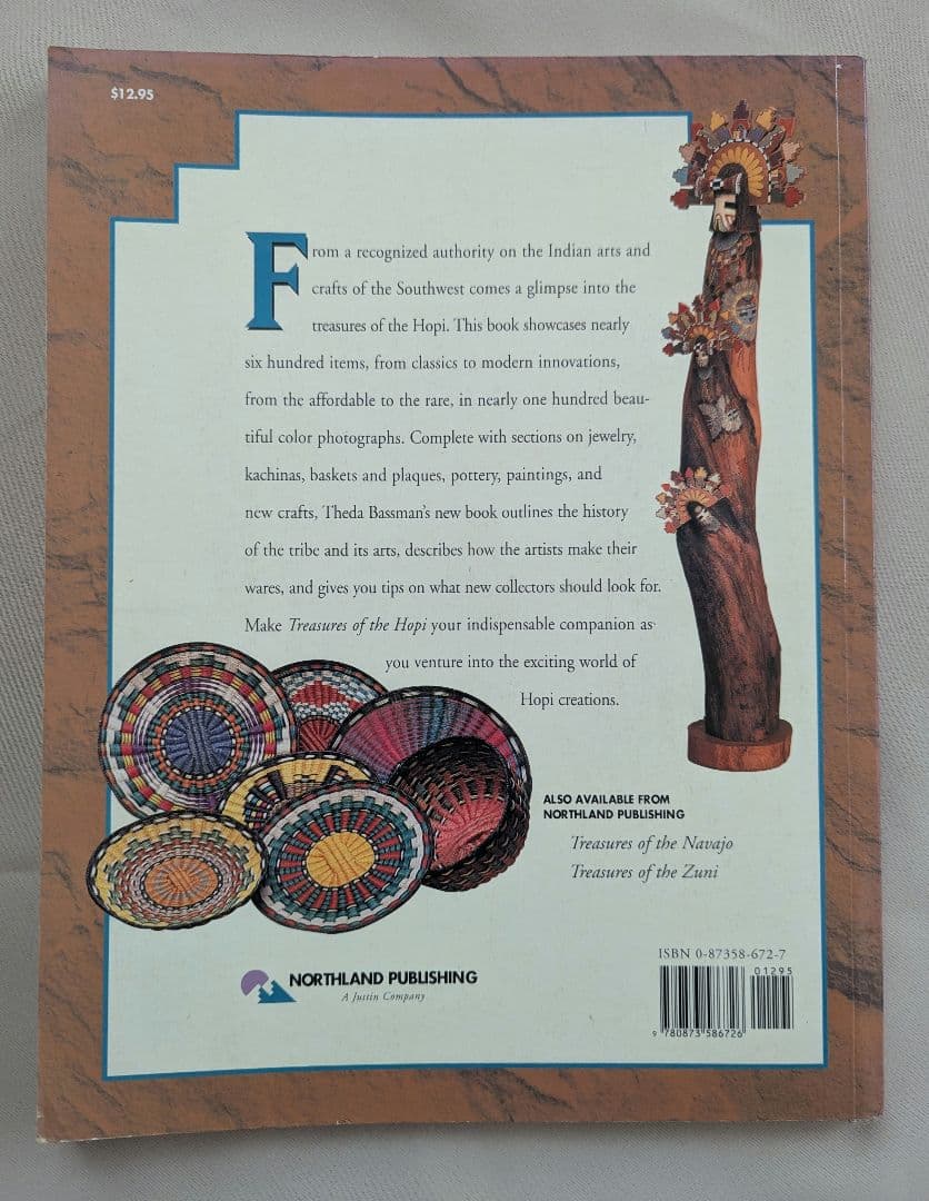 Treasures of the Hopi 洋書 ホピ族 工芸 ジュエリー