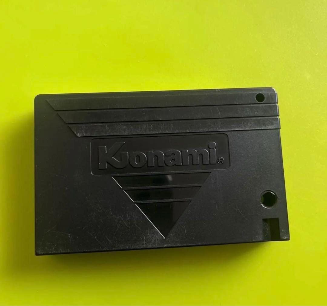 MSX KONAMI コナミのゲームを10倍楽しむカートリッジ　コナミ