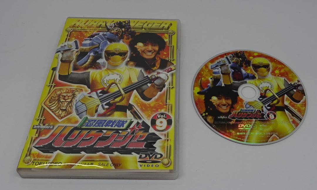 忍風戦隊 ハリケンジャー 全12巻セット　04240207-01S